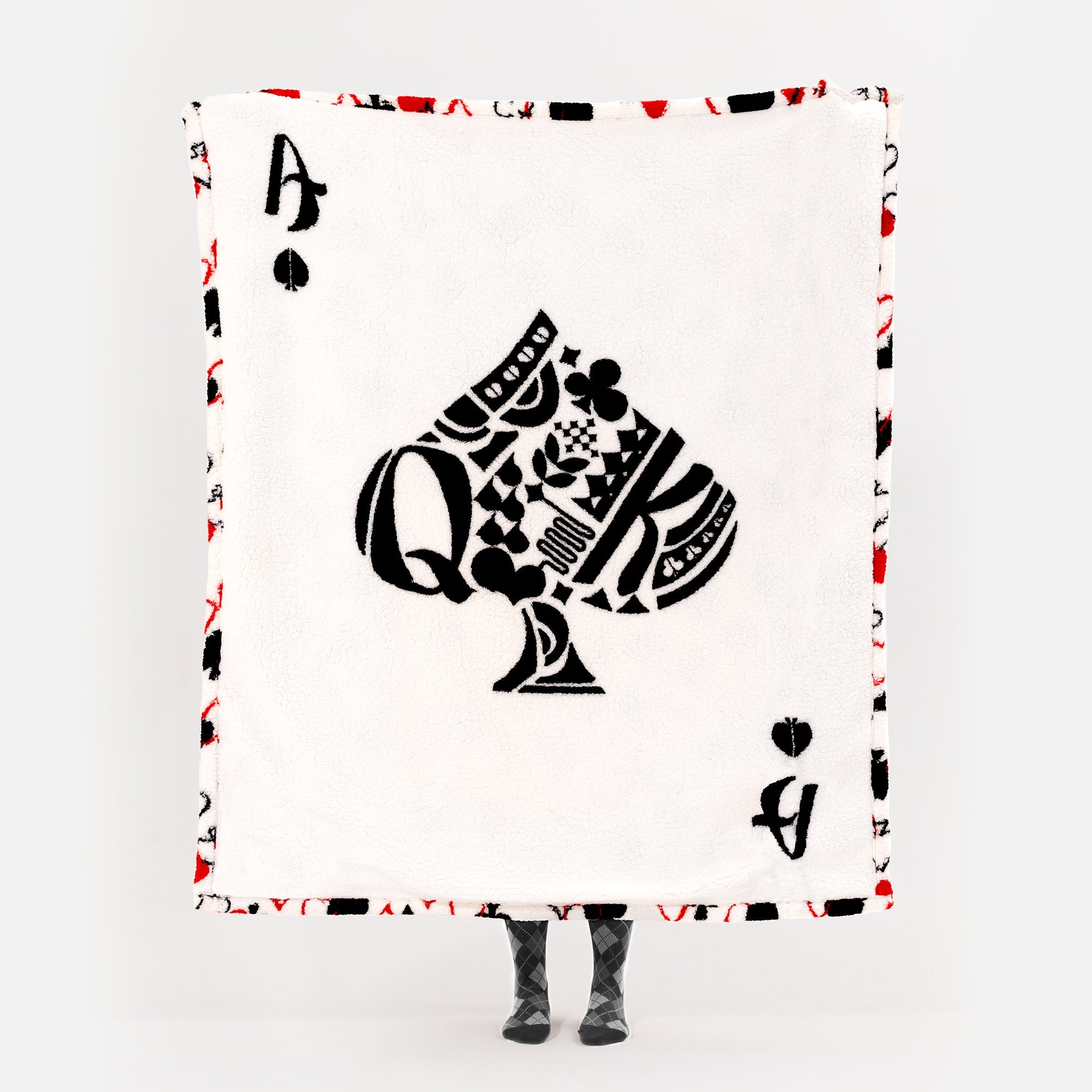 blunique - Poker Themed Design Throw Blanket 50x60inch - Blunique