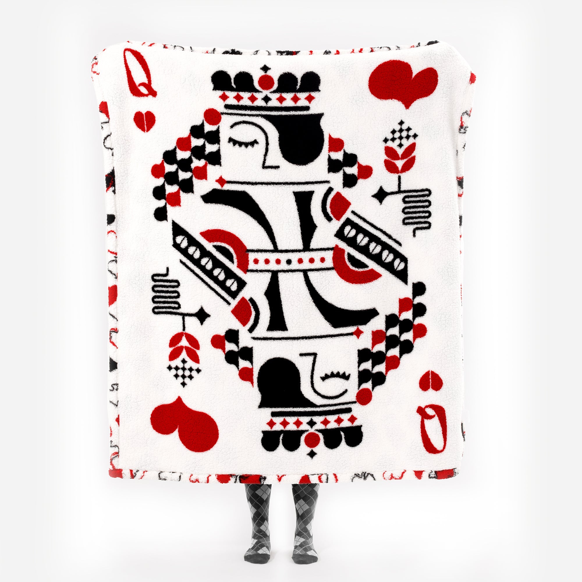 blunique - Poker Themed Design Throw Blanket 50x60inch - Blunique