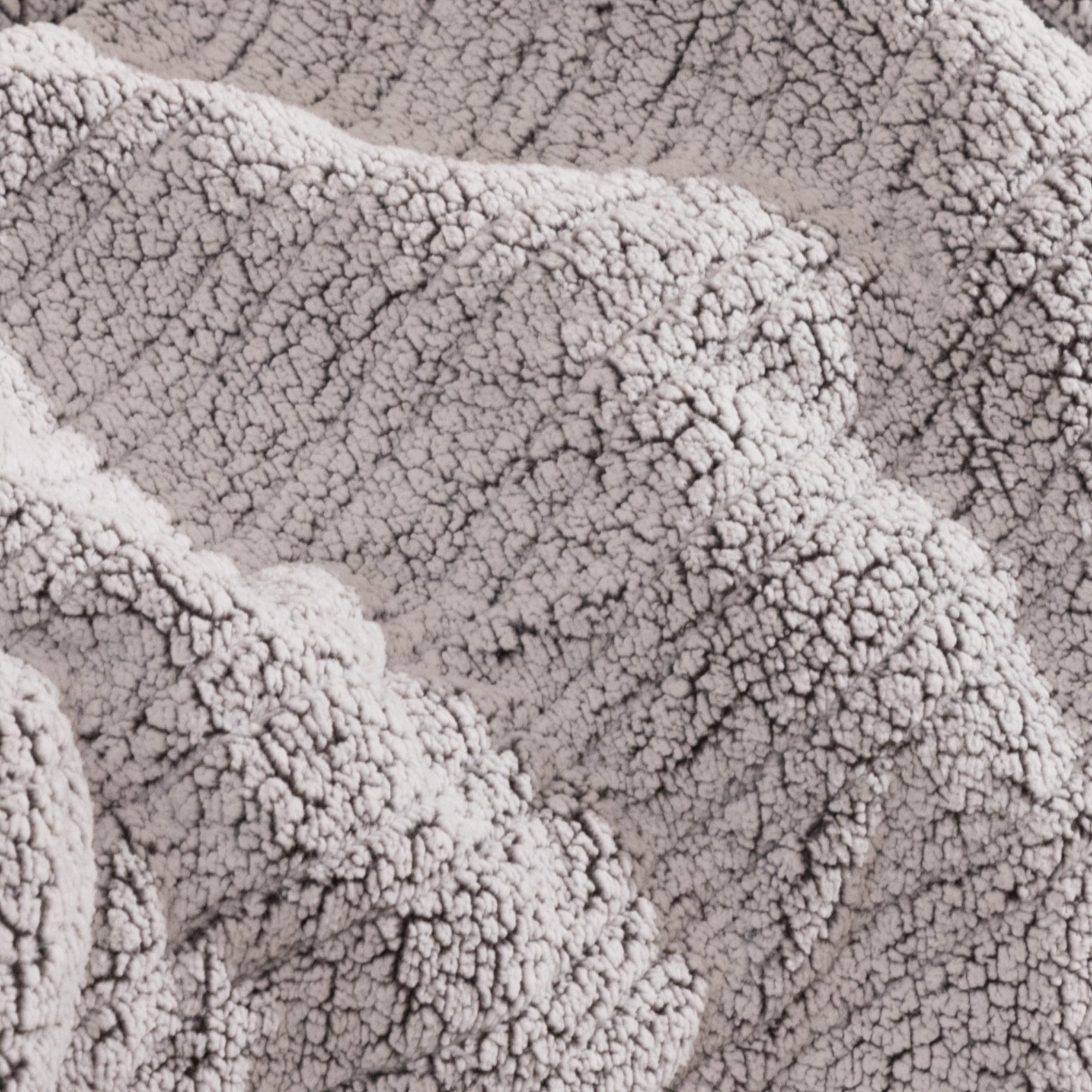 blunique - Double Sided Cozy Sherpa Heated Throw Blanket King Size Blunique