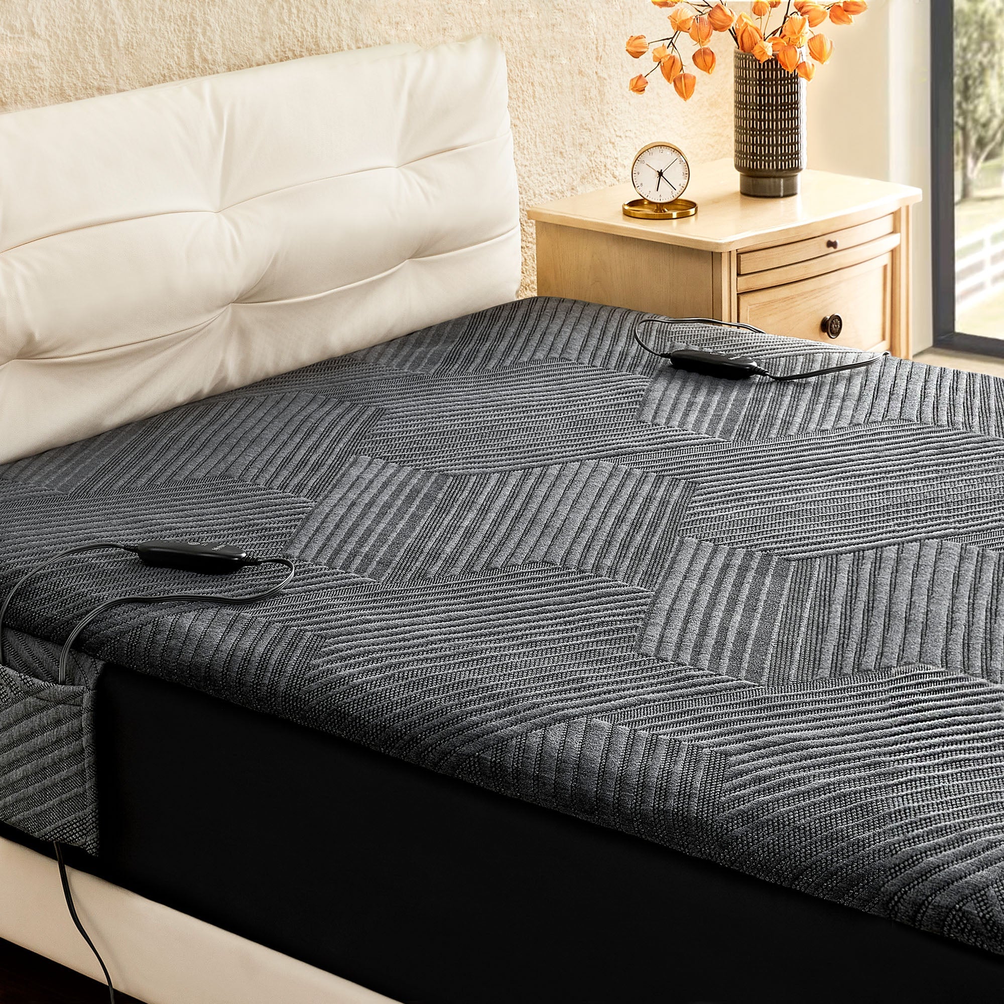 blunique - 3D Air Layer - Electric Heated Mattress Pad - Blunique