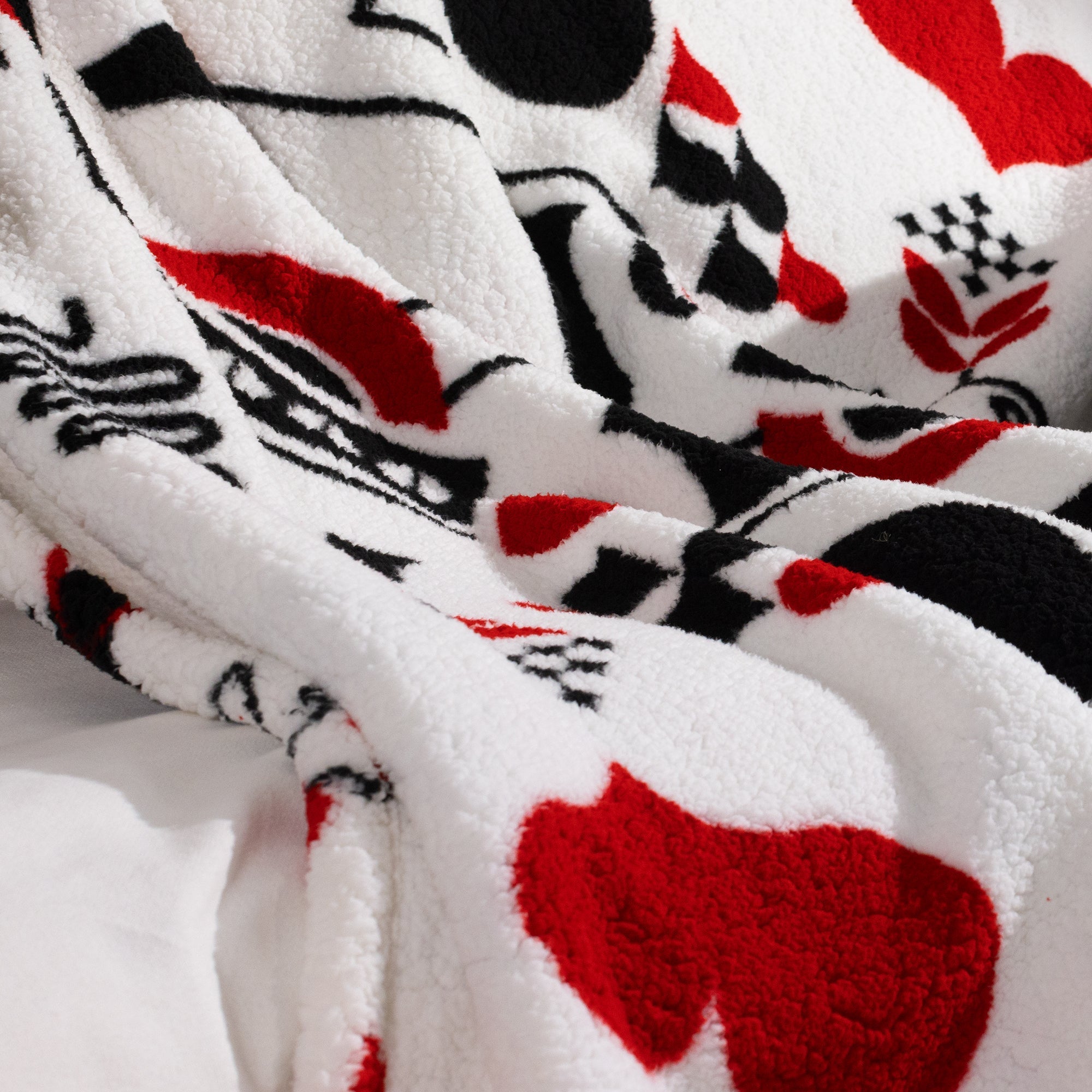 blunique - Poker Themed Design Heated Throw Blanket 50x60inch - Blunique