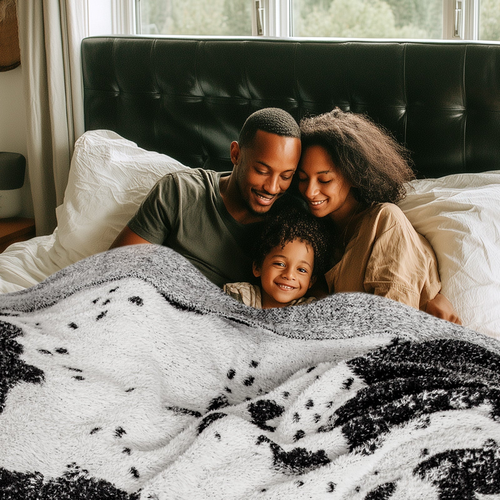 blunique - Cow Print Super Soft Blanket Blunique