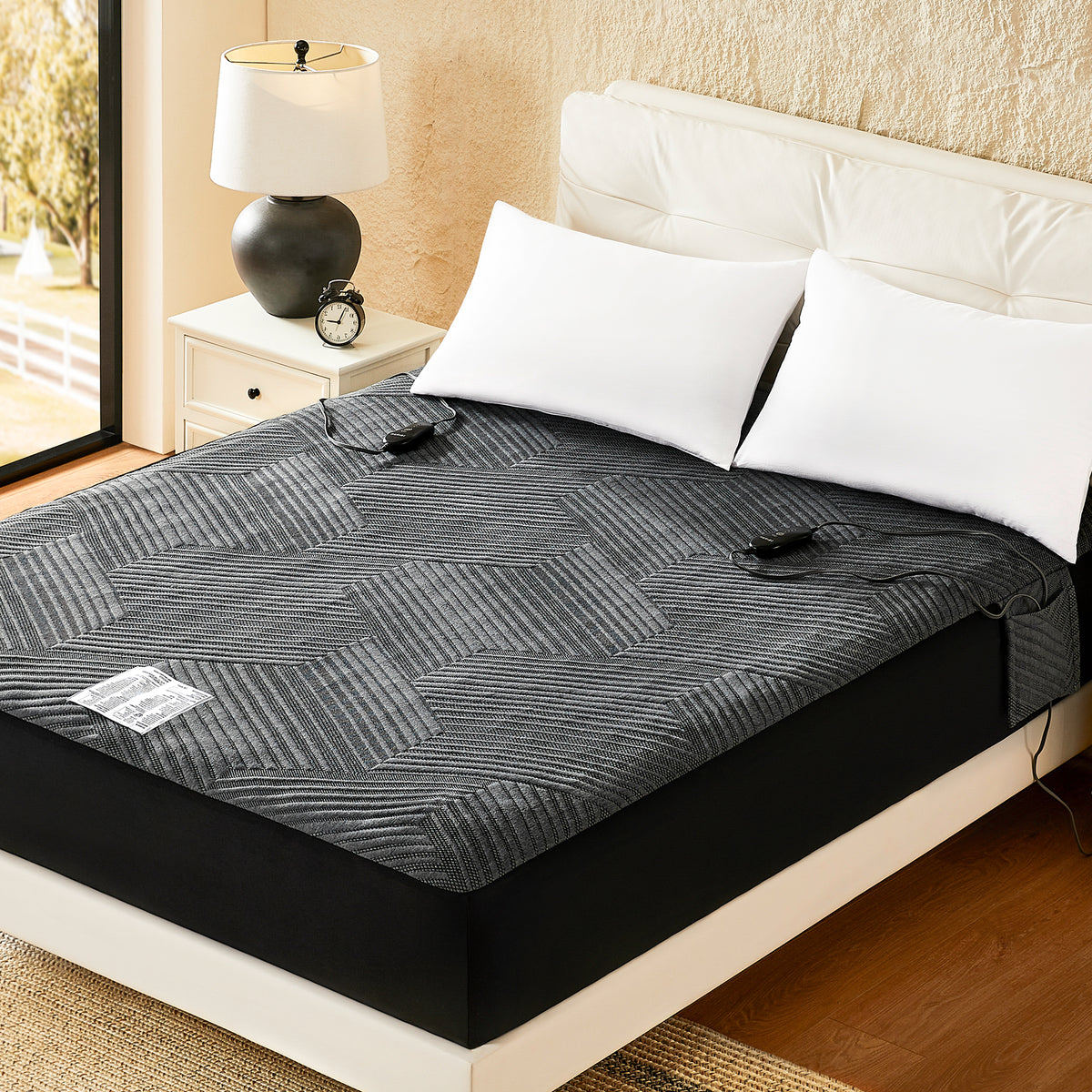 blunique - 3D Air Layer - Electric Heated Mattress Pad