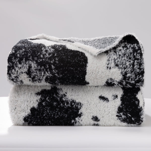 blunique - Cow Print  Super Soft  Blanket - Blunique