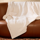 Chenille Throw Blanket for Couch, Cozy Soft Blanket Lightweight Decorative Throw for Living Room Sofa Chair - Blunique