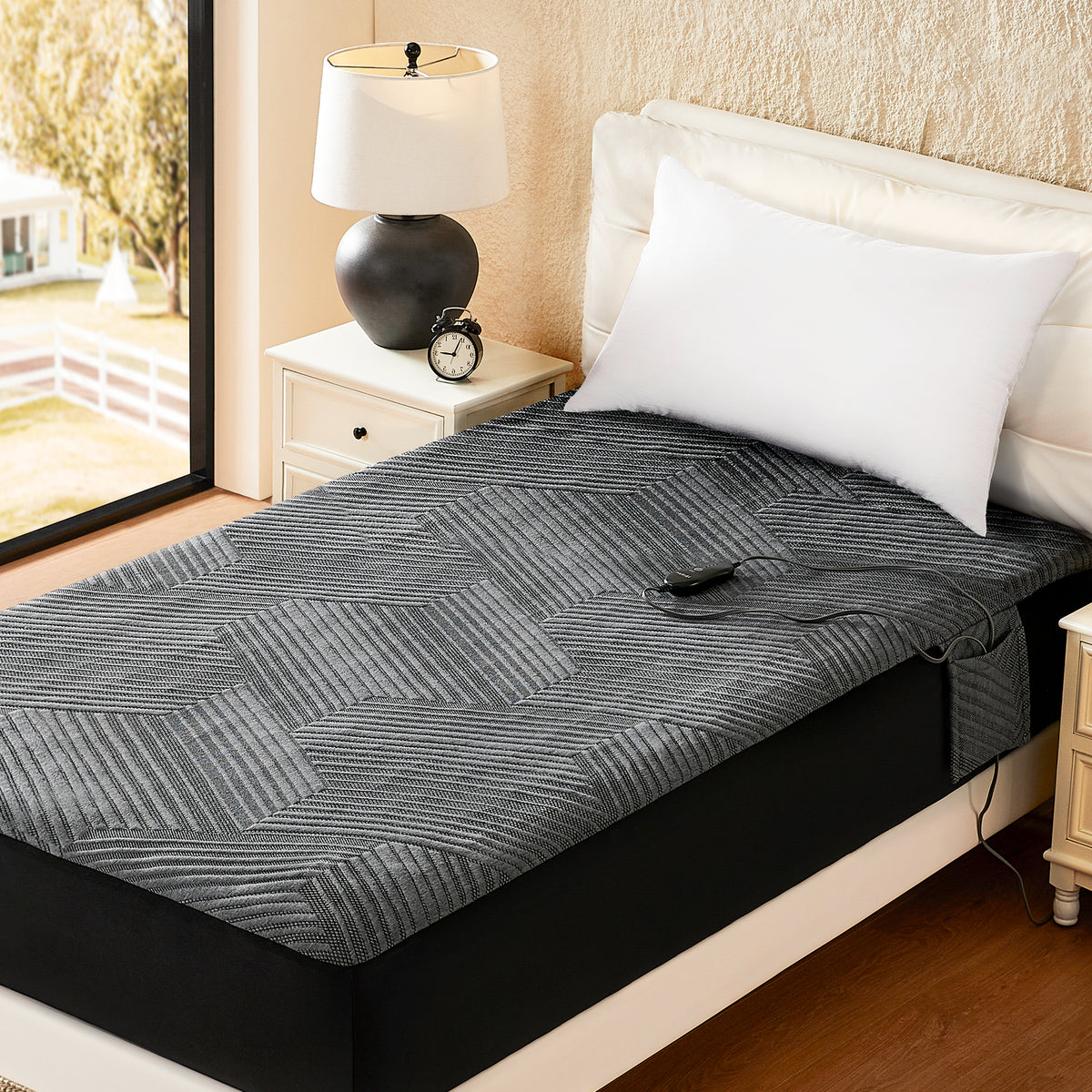 blunique - 3D Air Layer - Electric Heated Mattress Pad