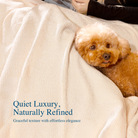 Chenille Throw Blanket for Couch, Cozy Soft Blanket Lightweight Decorative Throw for Living Room Sofa Chair - Blunique