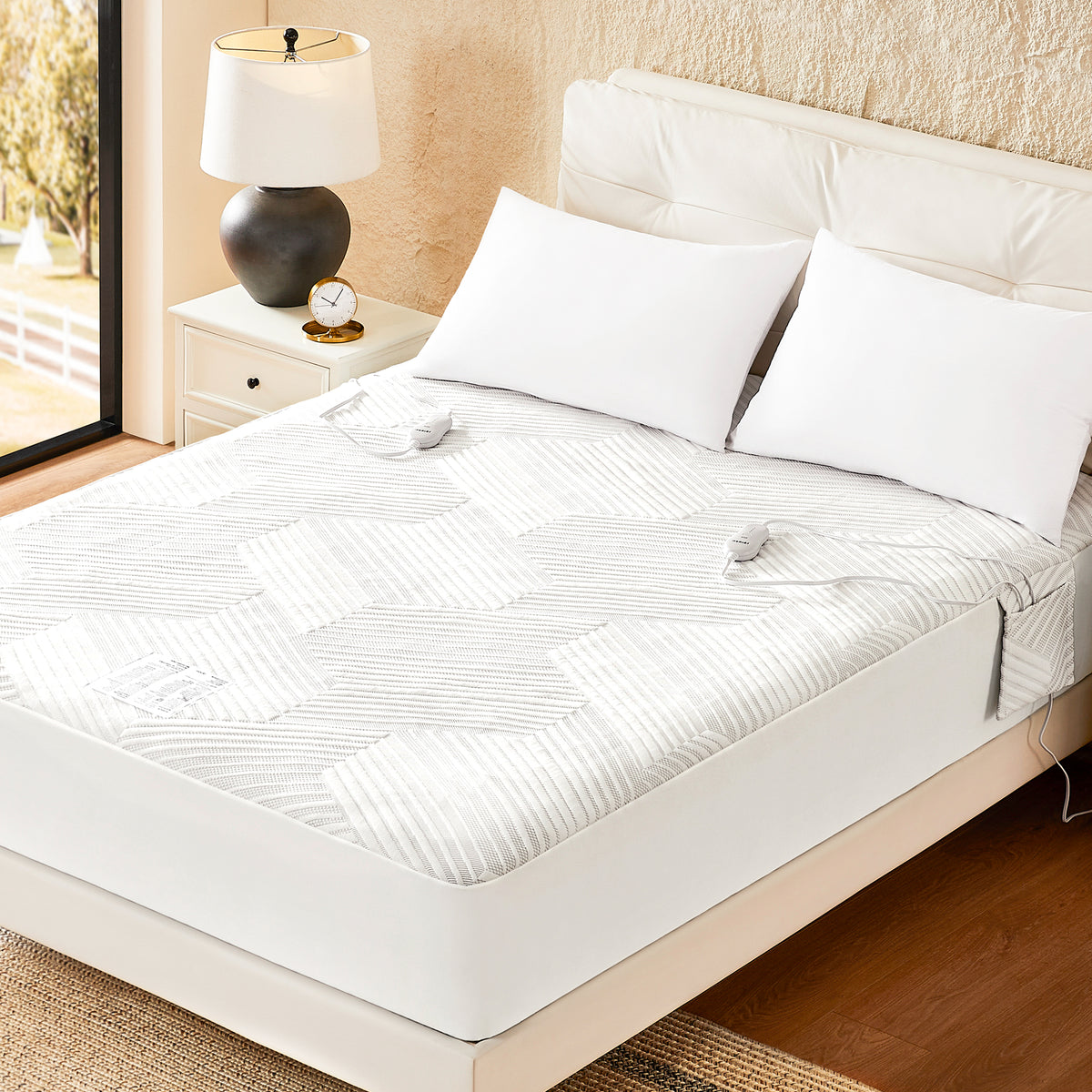 blunique - 3D Air Layer - Electric Heated Mattress Pad