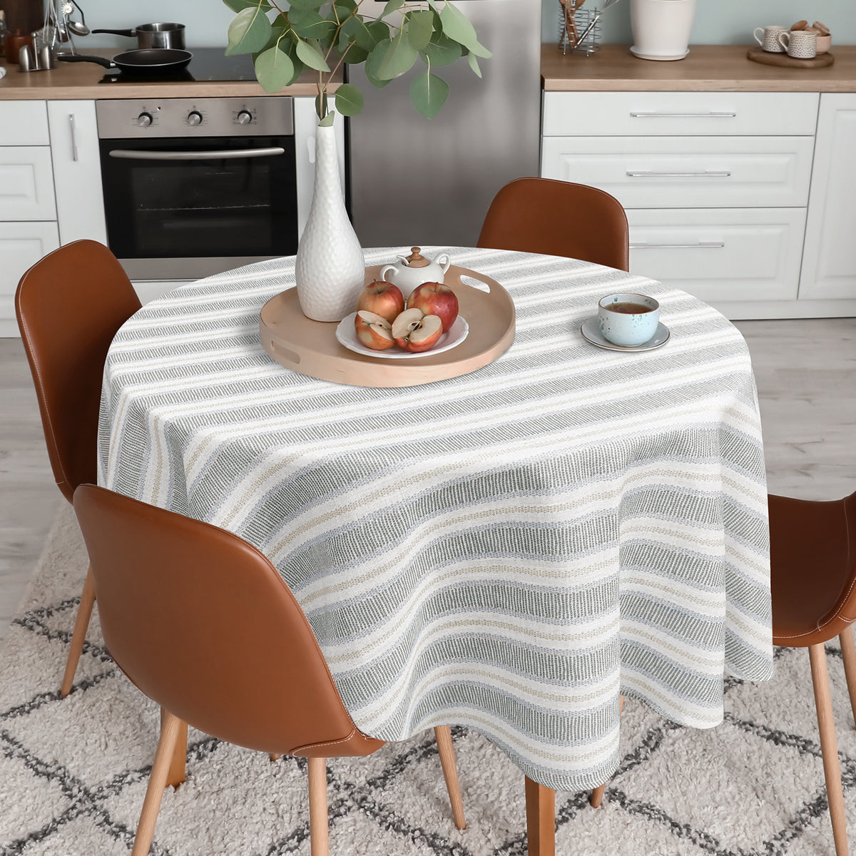 blunique - Summer Floral Tablecloth (Linen Blend Version)