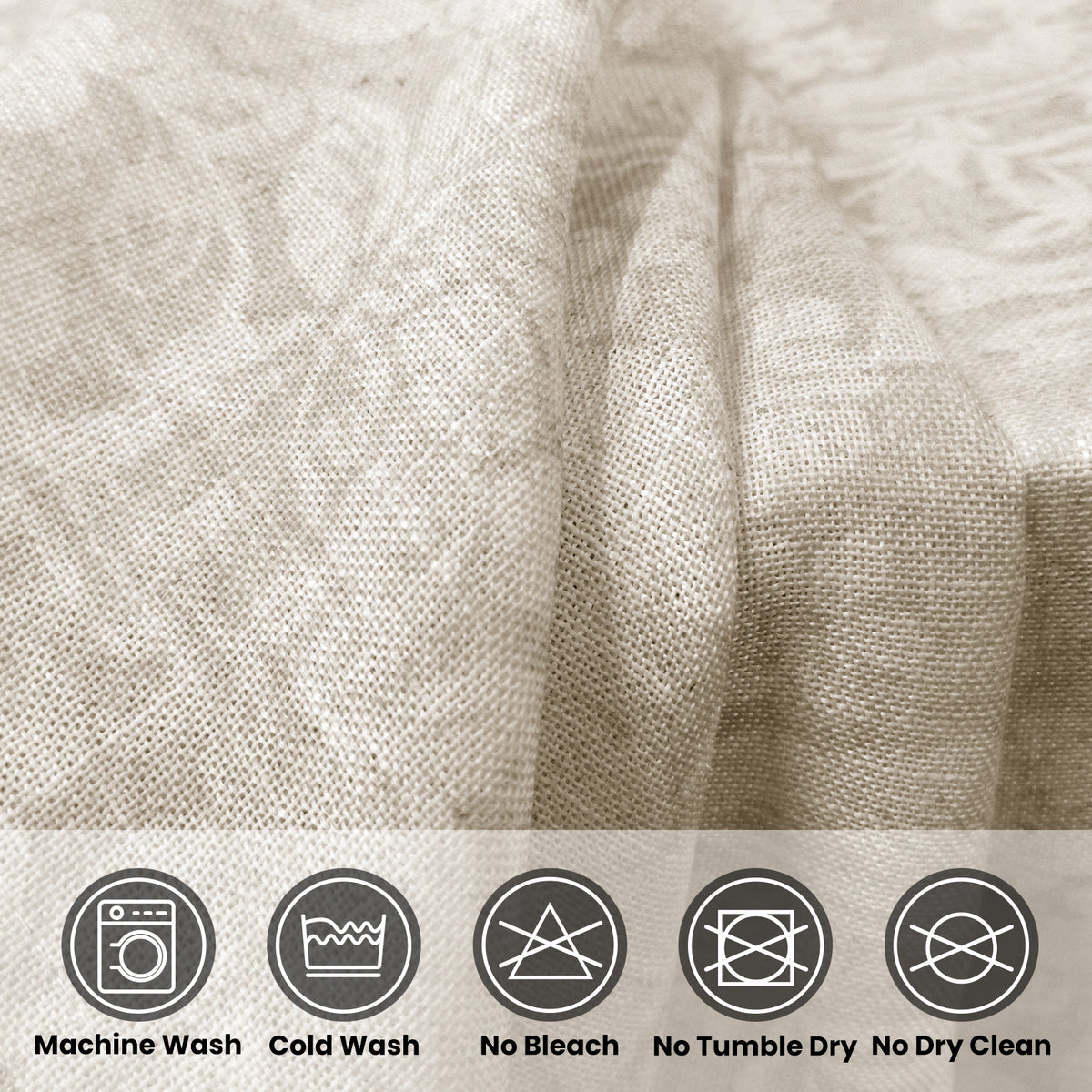 blunique - Summer Floral Tablecloth (Linen Blend Version)