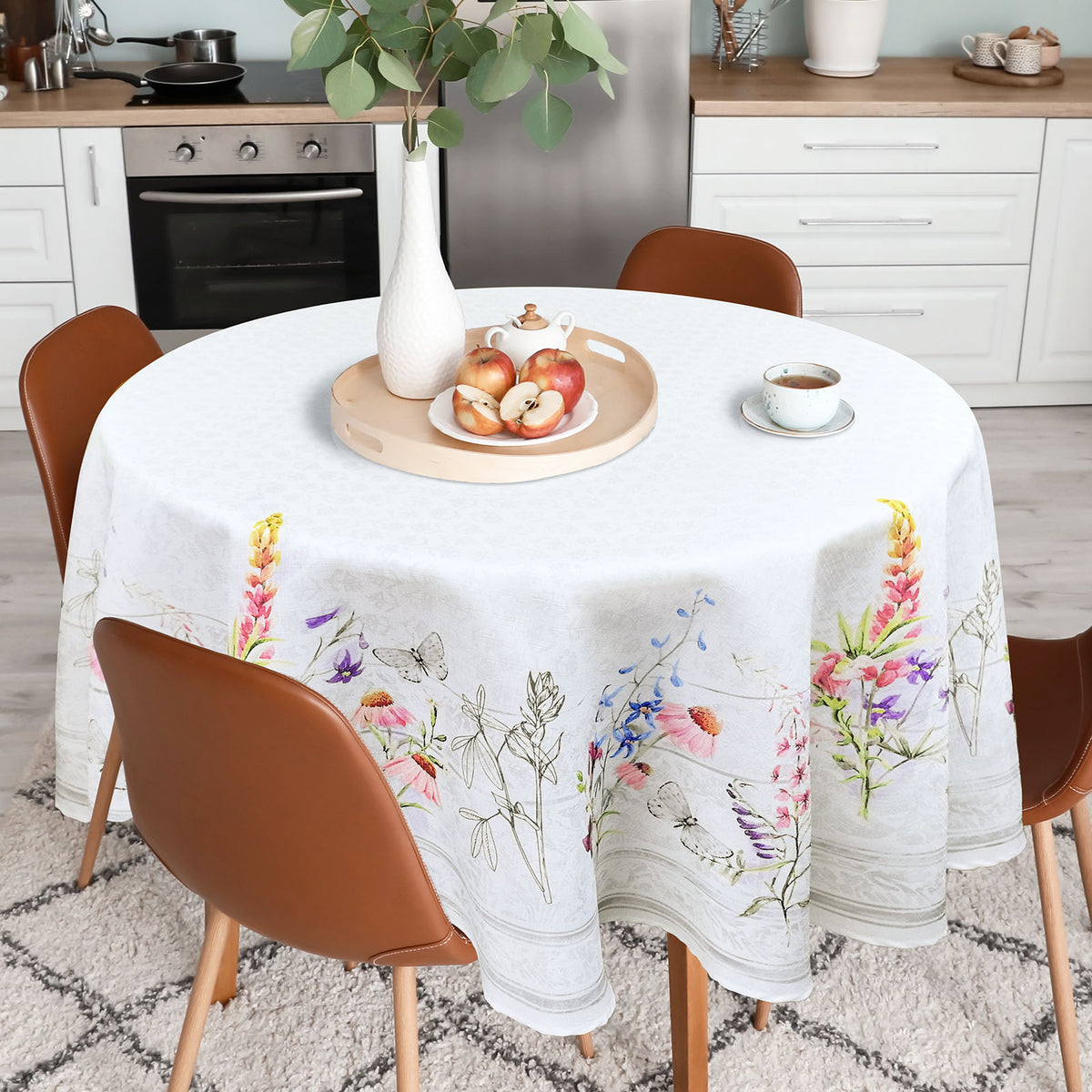 blunique - Summer Floral Tablecloth