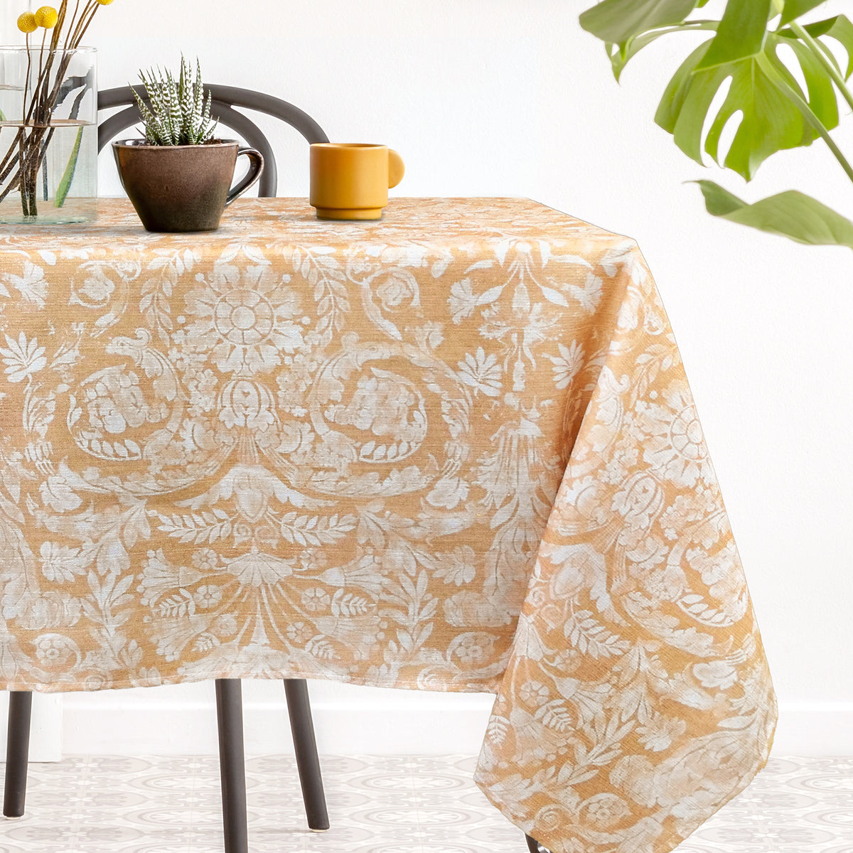 blunique - Summer Floral Tablecloth (Linen Blend Version)