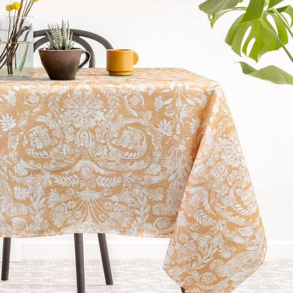 blunique - Summer Floral Tablecloth (Linen Blend Version)