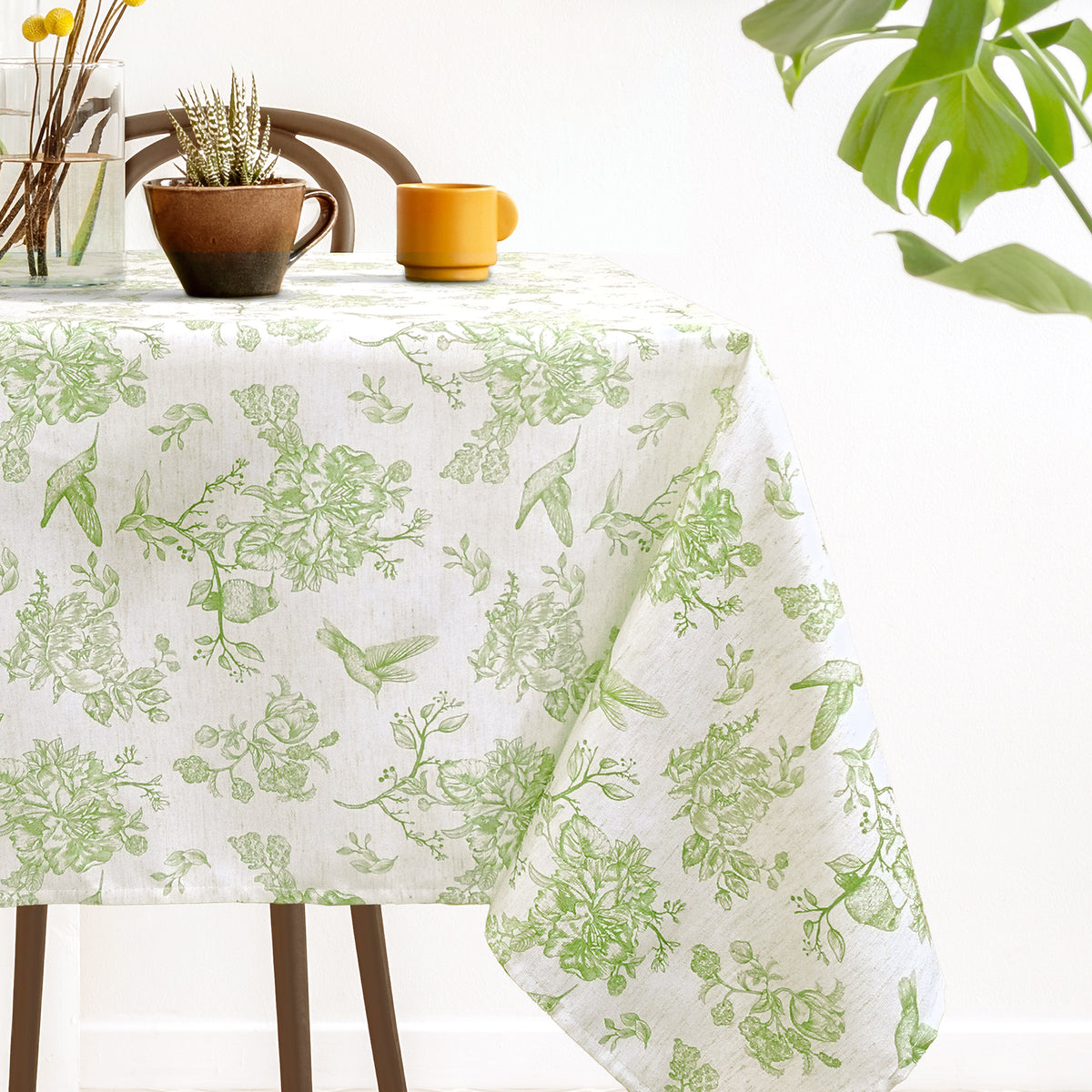 blunique - Summer Floral Tablecloth (Linen Blend Version)