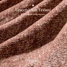 Chenille Throw Blanket for Couch, Cozy Soft Blanket Lightweight Decorative Throw for Living Room Sofa Chair - Blunique