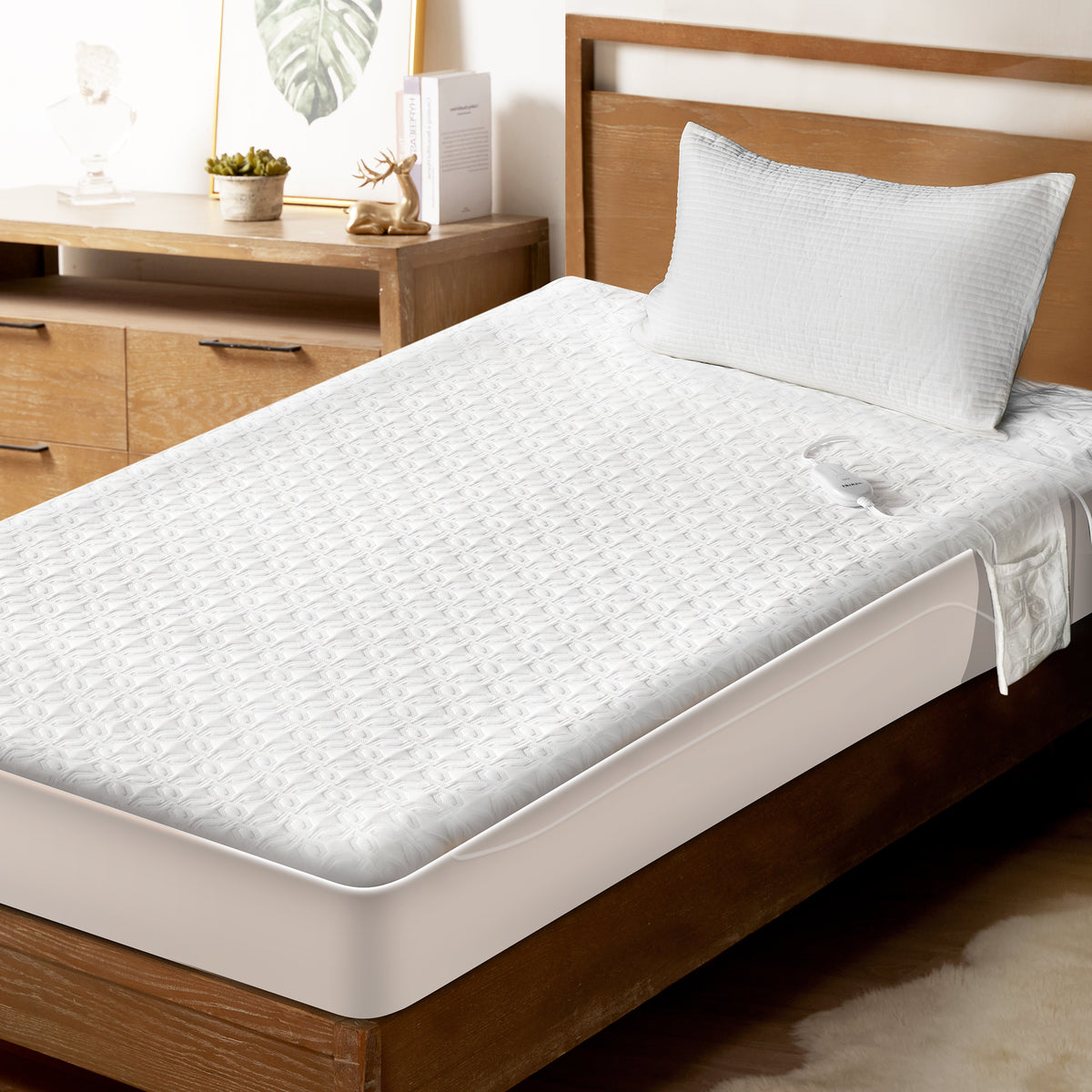 blunique - 3D Air Layer - Electric Heated Mattress Pad
