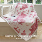 blunique - Cow Print Heated  King Size - Blunique