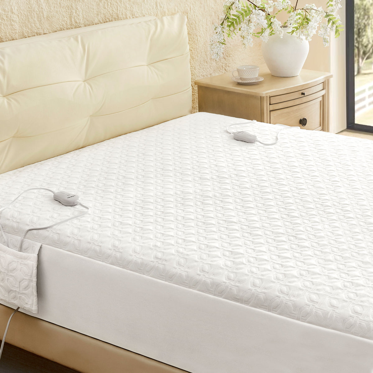 blunique - 3D Air Layer - Electric Heated Mattress Pad
