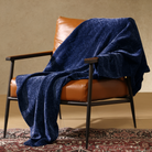 Chenille Throw Blanket for Couch, Cozy Soft Blanket Lightweight Decorative Throw for Living Room Sofa Chair - Blunique