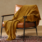 Chenille Throw Blanket for Couch, Cozy Soft Blanket Lightweight Decorative Throw for Living Room Sofa Chair - Blunique