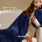 Chenille Throw Blanket for Couch, Cozy Soft Blanket Lightweight Decorative Throw for Living Room Sofa Chair - Blunique