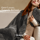 Chenille Throw Blanket for Couch, Cozy Soft Blanket Lightweight Decorative Throw for Living Room Sofa Chair - Blunique