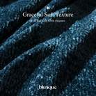 Chenille Throw Blanket for Couch, Cozy Soft Blanket Lightweight Decorative Throw for Living Room Sofa Chair - Blunique