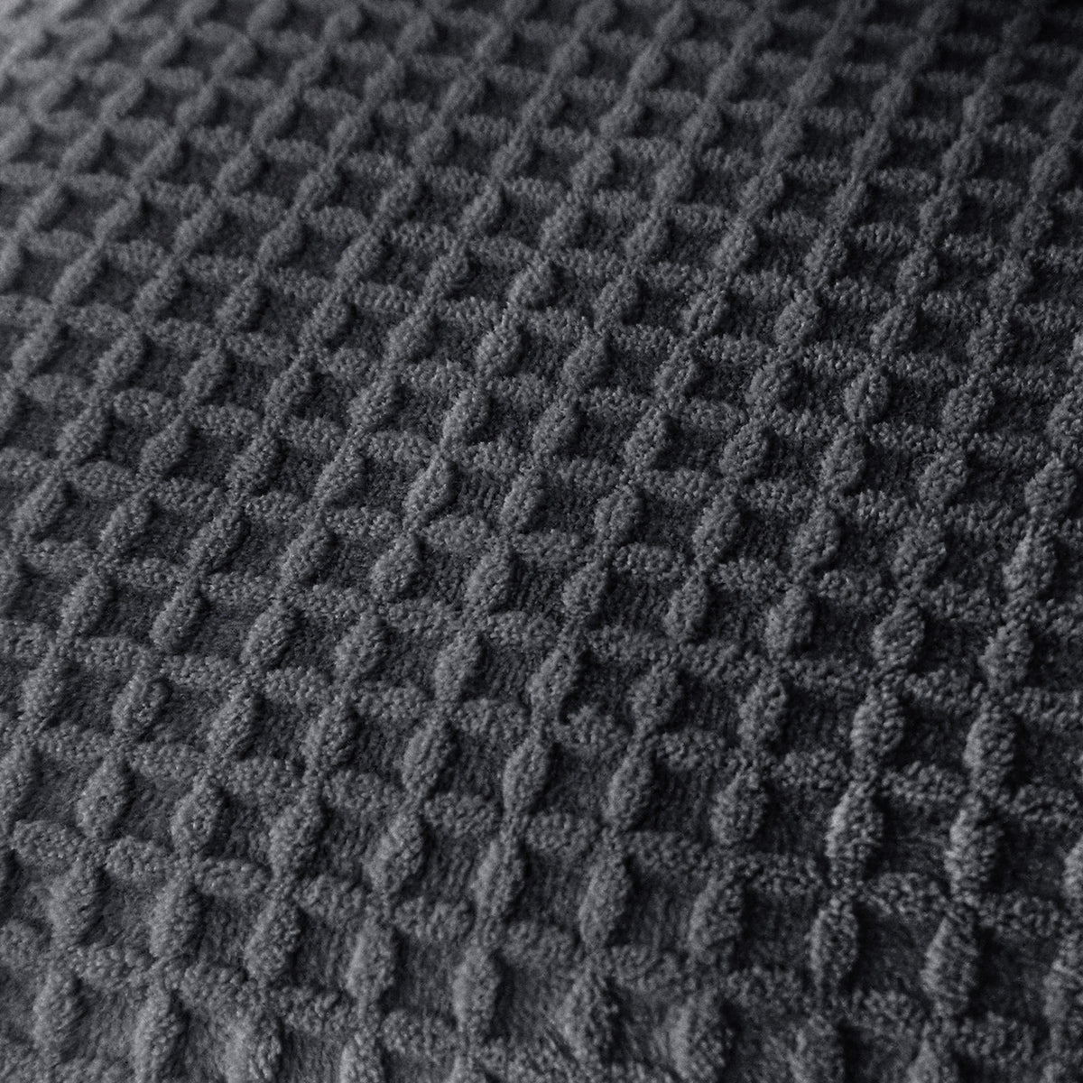 blunique - Waffle Sherpa Heated Throw & Blanket