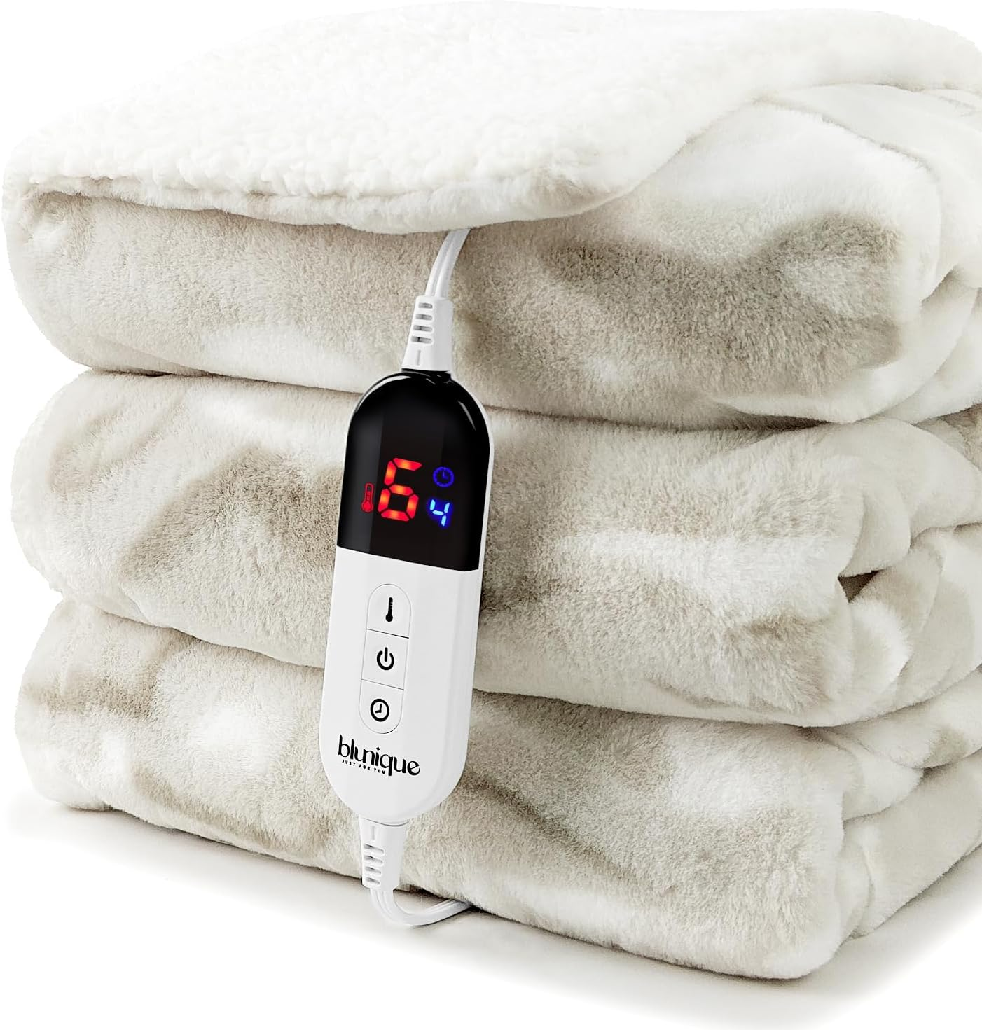 blunique - Fleece Heated Blanket - Blunique