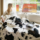 blunique - Cow Print Heated  King Size - Blunique