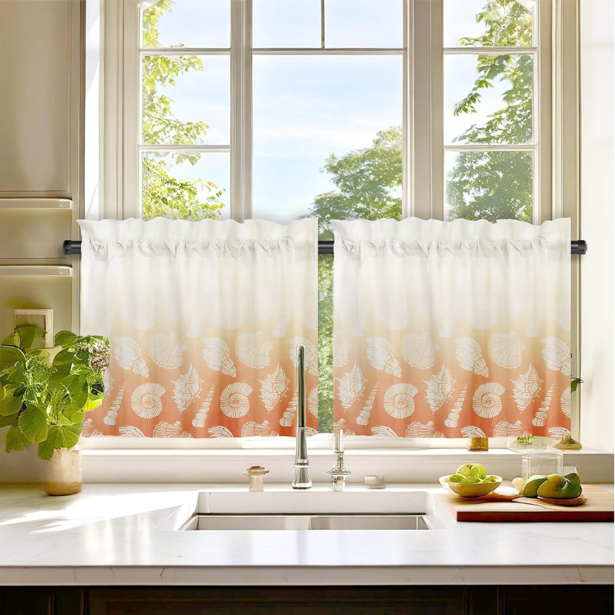 blunique - Kitchen Curtain (2 Panels)