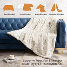 blunique - Fleece Heated Blanket - Blunique