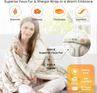 blunique - Fleece Heated Blanket - Blunique