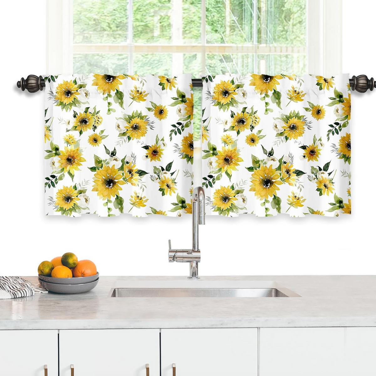 blunique - Kitchen Curtain (2 Panels)