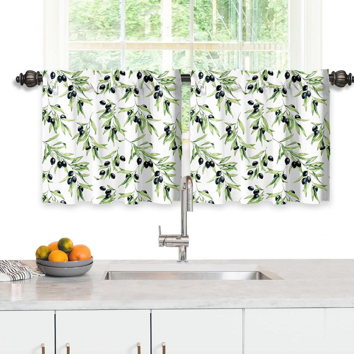 blunique - Kitchen Curtain (2 Panels)