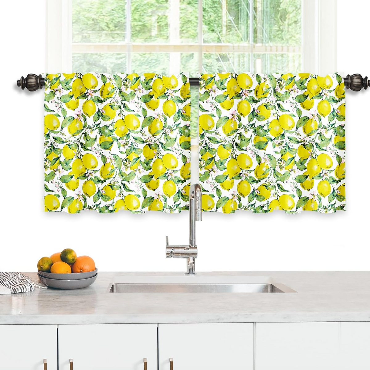 blunique - Kitchen Curtain (2 Panels)