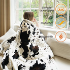 blunique - Cow Print Heated  King Size - Blunique