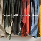 Fleece Throw Blanket for Couch Plush Warm Blankets for Bed, Fuzzy Cozy Flannel Blanket Throw for Sofa, Travel Jacquard Pattern Yellow 51x63 Inches - blunique