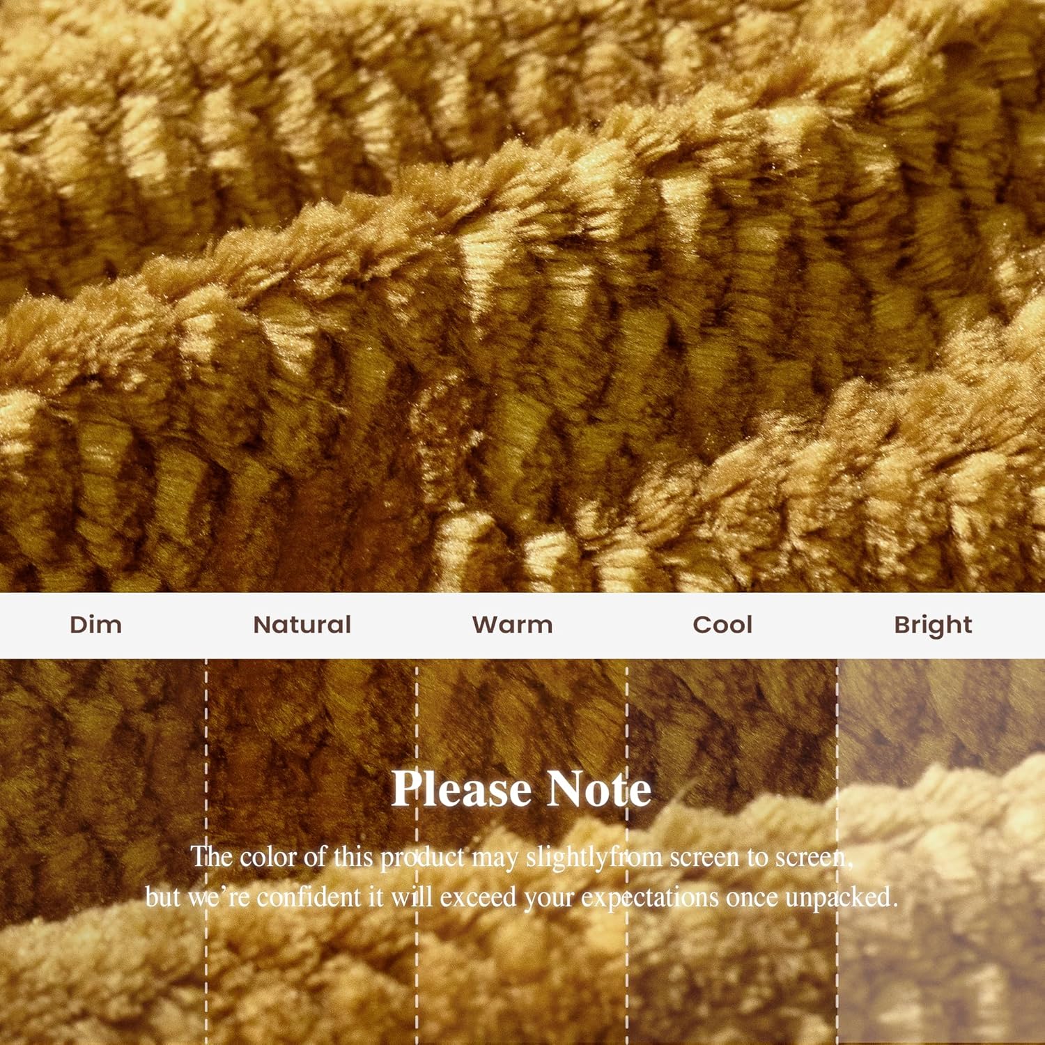 Fleece Throw Blanket for Couch Plush Warm Blankets for Bed, Fuzzy Cozy Flannel Blanket Throw for Sofa, Travel Jacquard Pattern Yellow 51x63 Inches - blunique