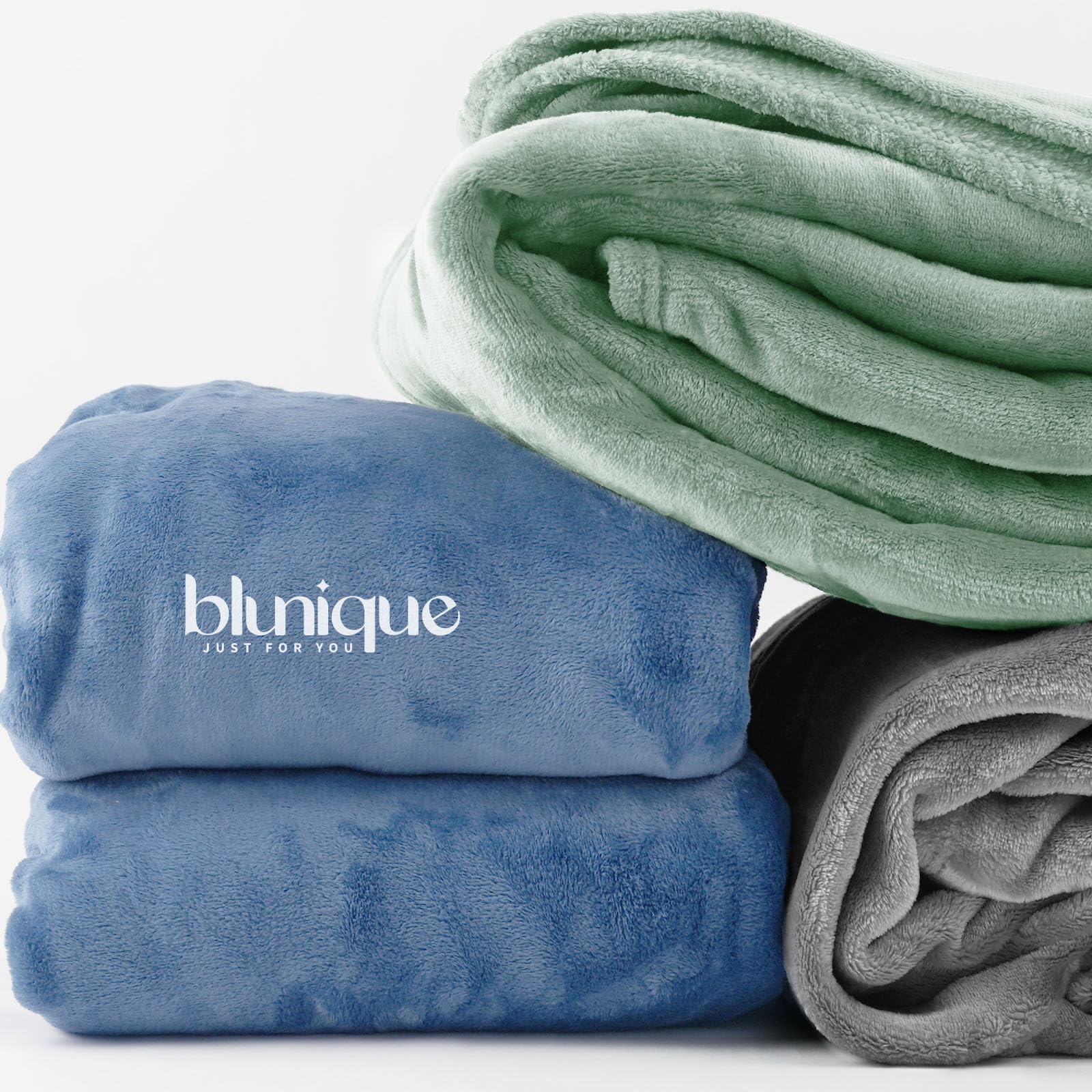 blunique - Fleece Blanket King size - Blunique