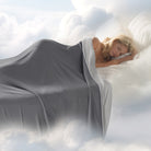 breathable summer ice blanket on bed
