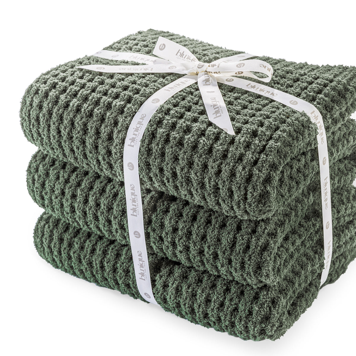 blunique - Waffle Knit  Blanket