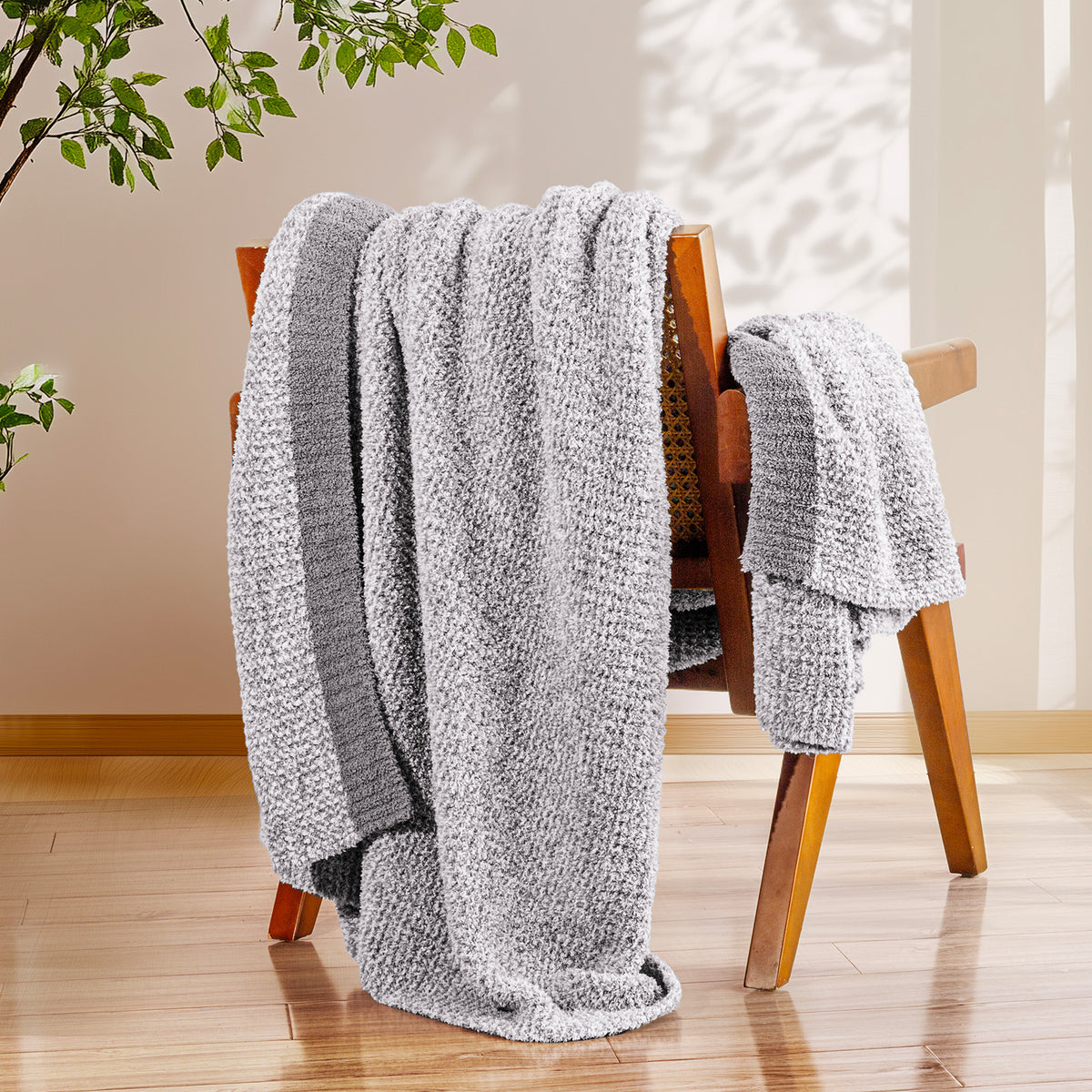 blunique - Half-Side Plush  Blanket