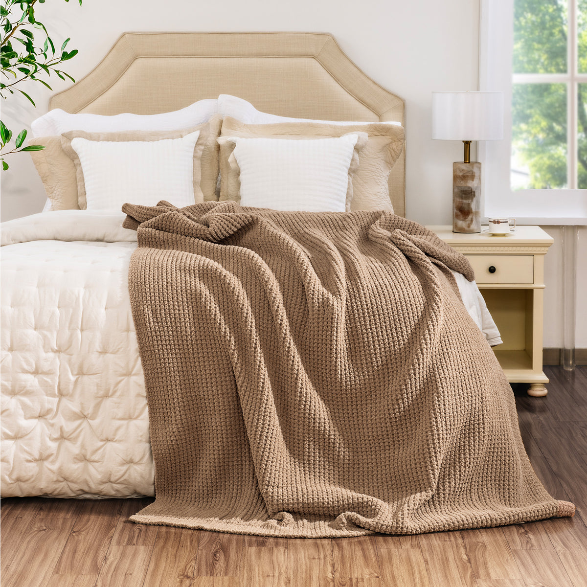 blunique - Waffle Knit  Blanket
