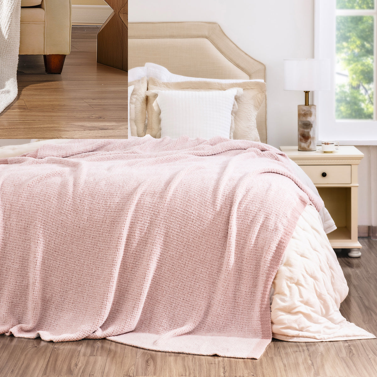 blunique - Half-Side Plush  Blanket