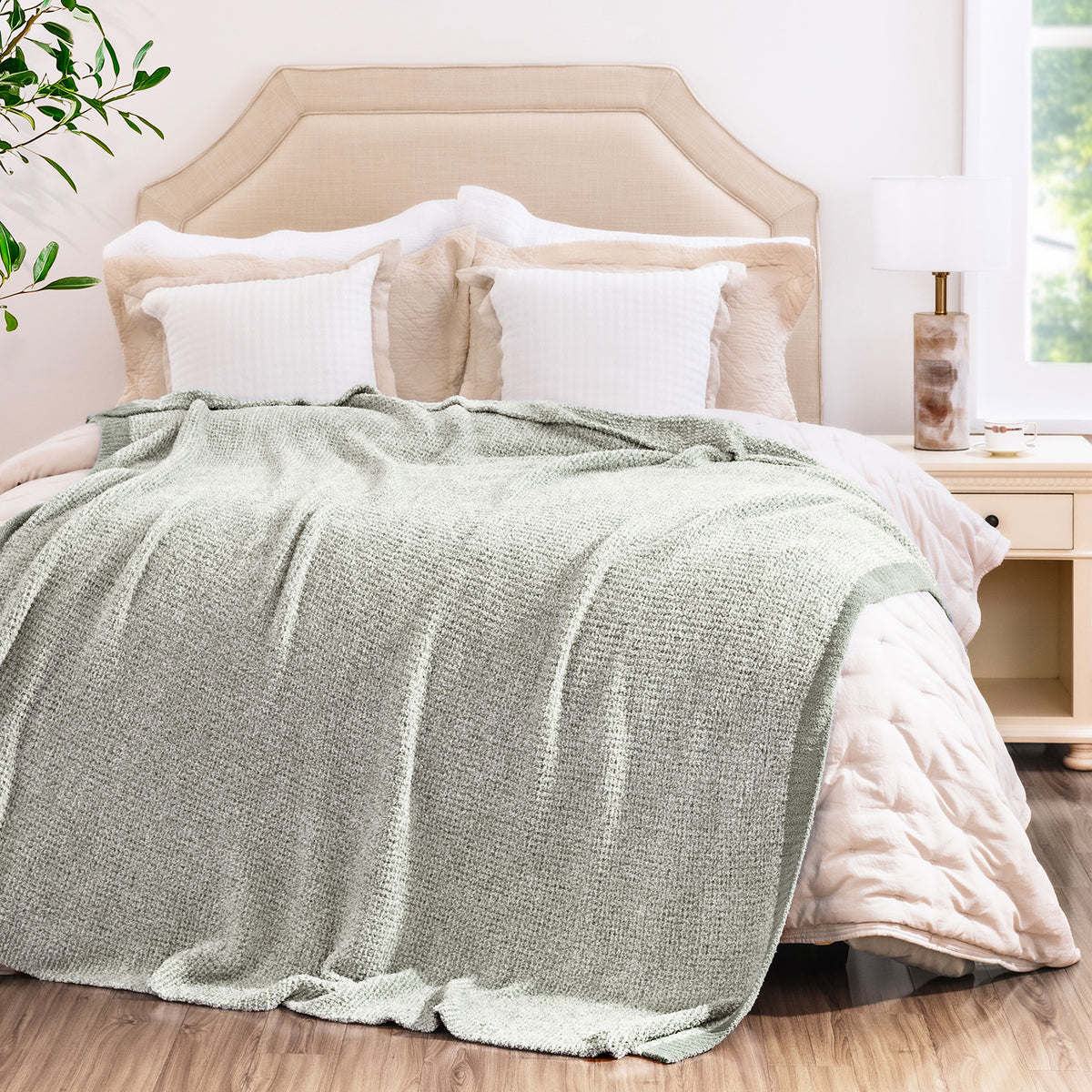 blunique - Half-Side Plush  Blanket