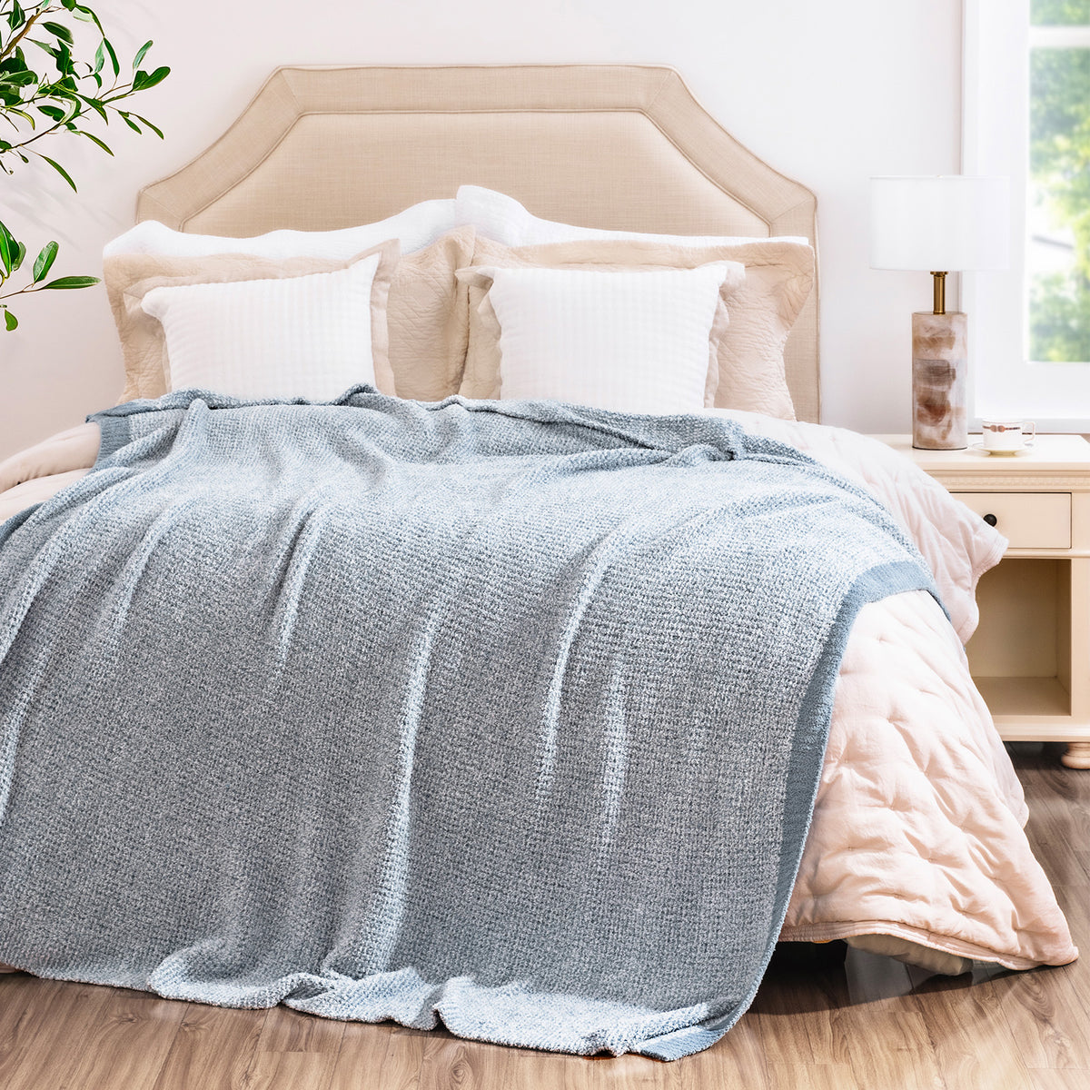 blunique - Half-Side Plush  Blanket