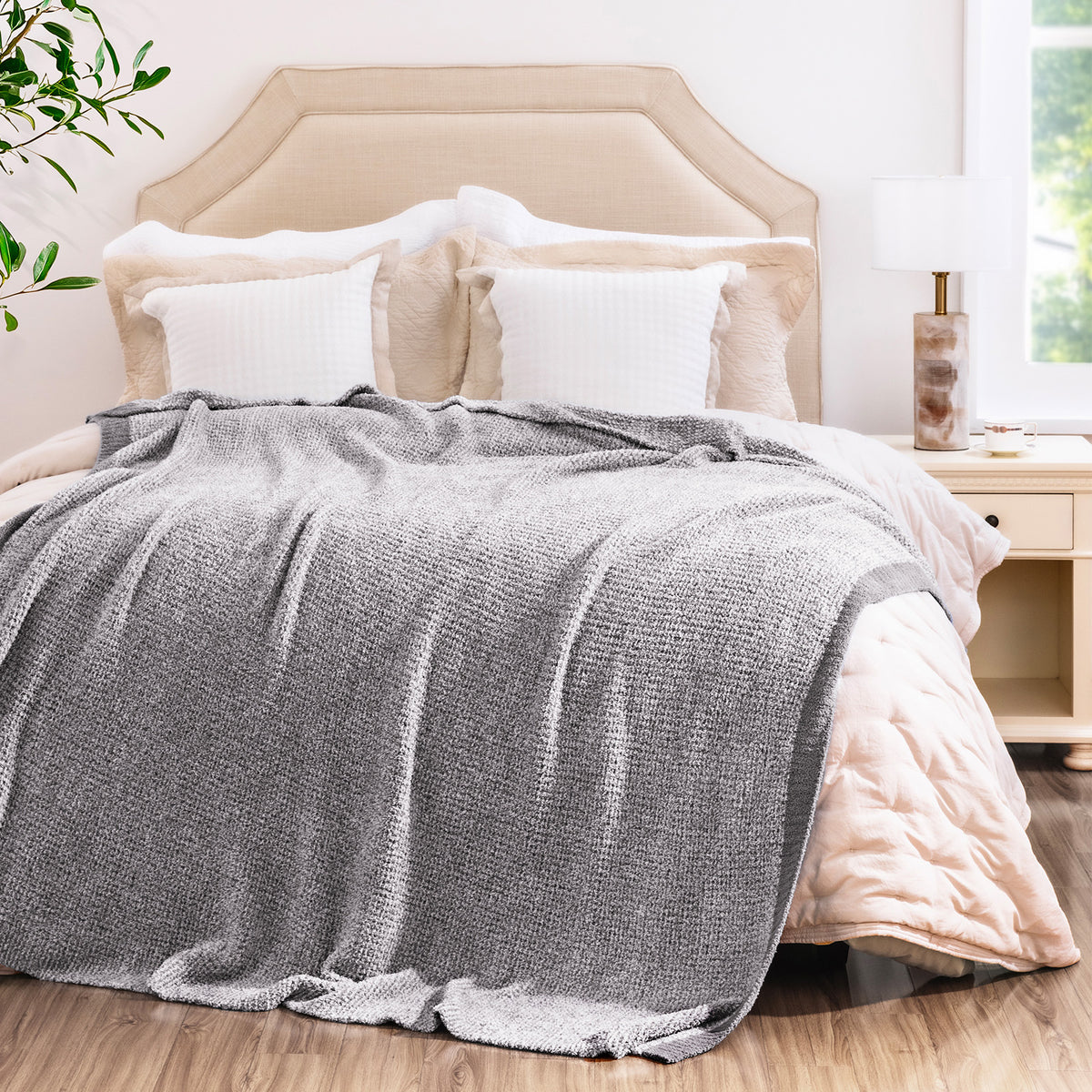 blunique - Half-Side Plush  Blanket