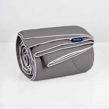 Gray Cooling Comforter, durable neutral cooling blanket for bedroom