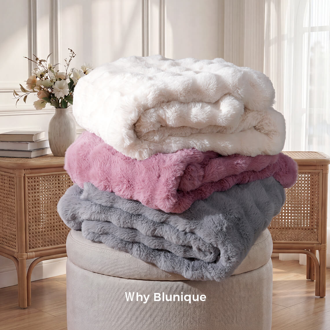 Blunique premium blankets for better sleep and comfort